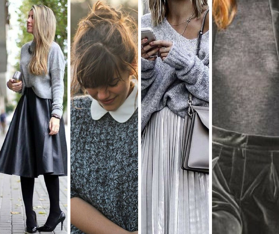 associer vos  vêtements gris
