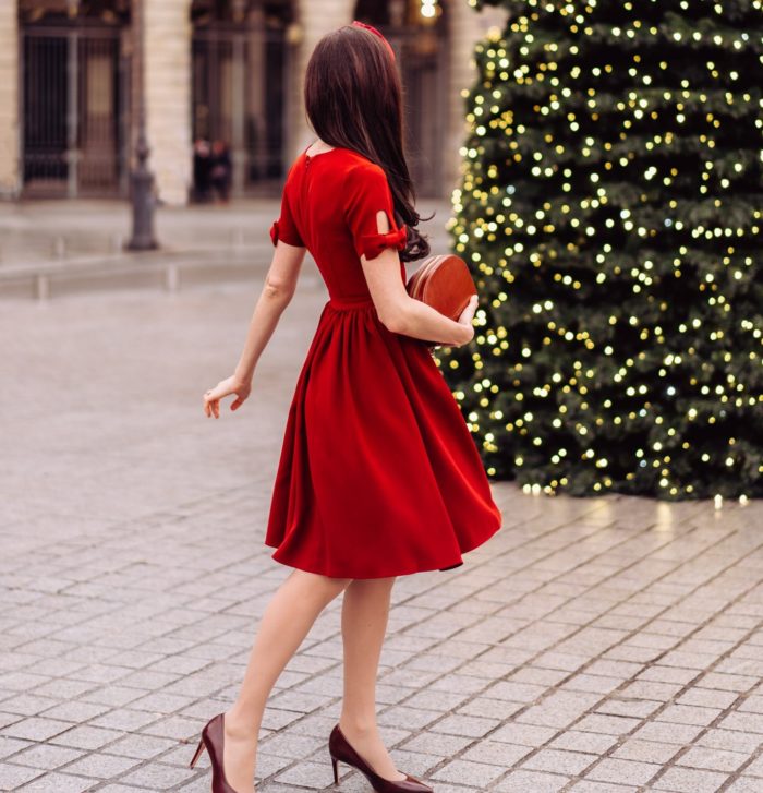 porter la robe rouge 