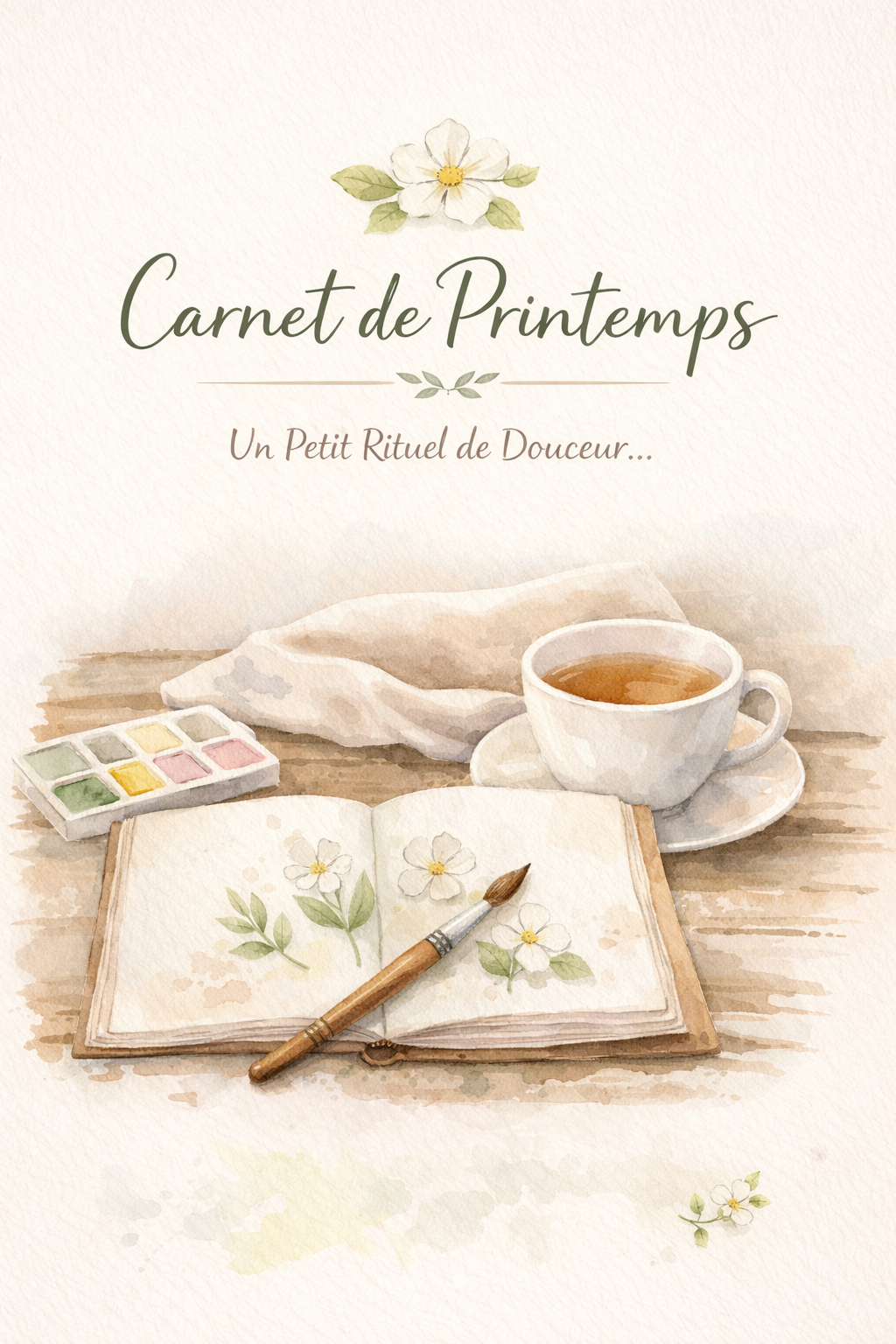 Couverture du Carnet de printemps